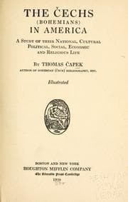 Tapa de The Cechs (Bohemians) in America