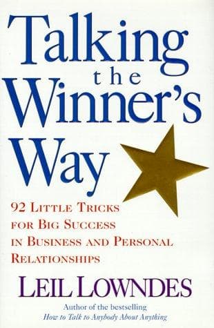 Tapa de Talking the Winner's Way