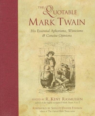 Tapa de The Quotable Mark Twain