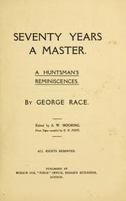 Tapa de Seventy years a master
