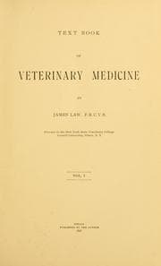 Tapa de Text book of veterinary medicine