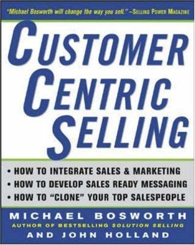 Tapa de CustomerCentric Selling