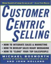 Tapa de Customercentric selling