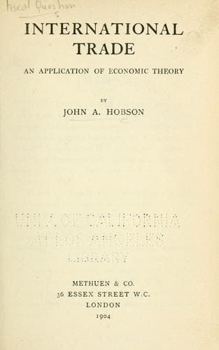 Tapa de International trade