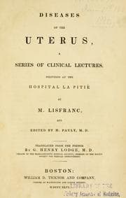 Tapa de Diseases of the uterus