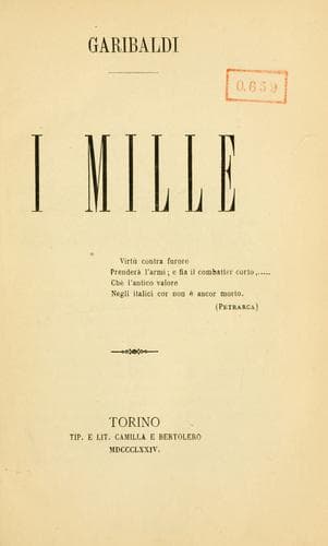 Tapa de I mille