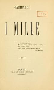 Tapa de I mille