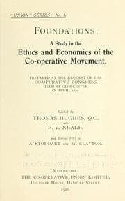 Tapa de Foundations: a study in the ethics and economics of the co-operative movement