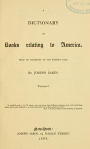Tapa de Biblioteca americana