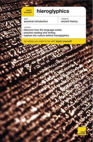 Tapa de Teach yourself hieroglyphics