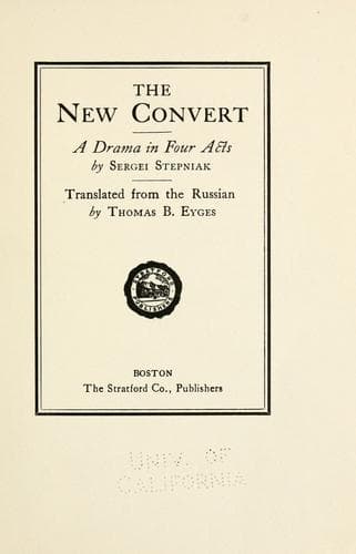 Tapa de The new convert