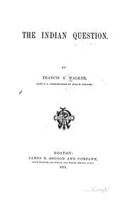 Tapa de The Indian question