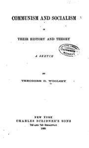 Tapa de Communism and socialism in their history and theory, a sketch