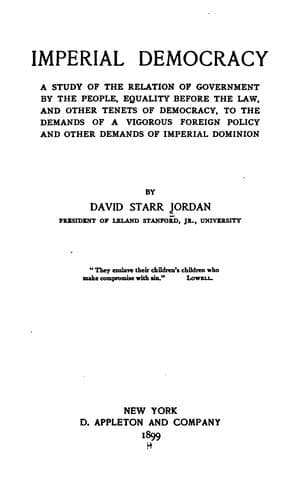 Tapa de Imperial democracy