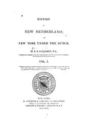 Tapa de History of New Netherland, or, New York under the Dutch