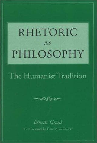 Tapa de Rhetoric as philosophy