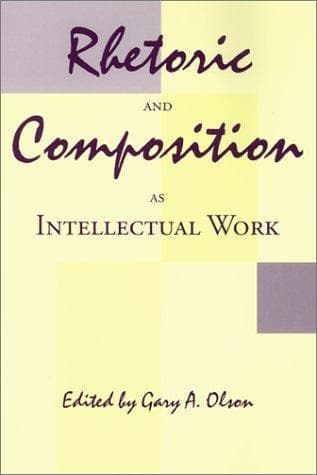 Tapa de Rhetoric and composition as intellectual work
