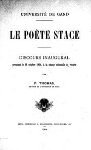 Tapa de Le poète Stace