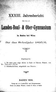 Tapa de De tmesi quae vulgo dicitur in Iliade et Odyssea Homeri
