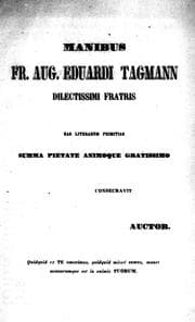 Tapa de Disputationis de codicibus mss. atque editionibus vett. Taciti Germaniae particula I