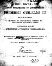 Tapa de Symbolae criticae in scriptores Graecos et Romanos e codicibus manuscriptis Vratislaviensibus depromptae