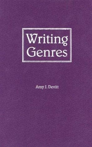 Tapa de Writing genres