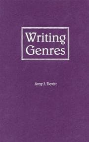 Tapa de Writing genres