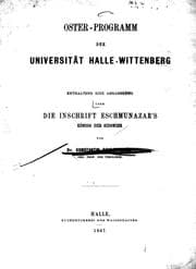 Tapa de Die Inschrift Eschmunazar's, Königs der Sidonier