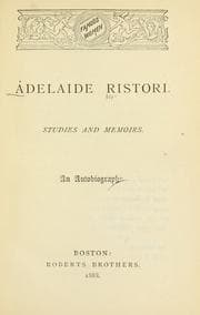 Tapa de Adelaide Ristori