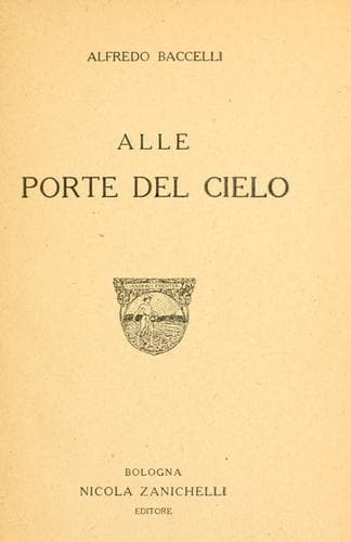 Tapa de Alle porte del cielo