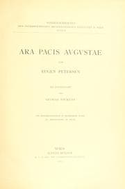 Tapa de Ara Pacis Avgvstae