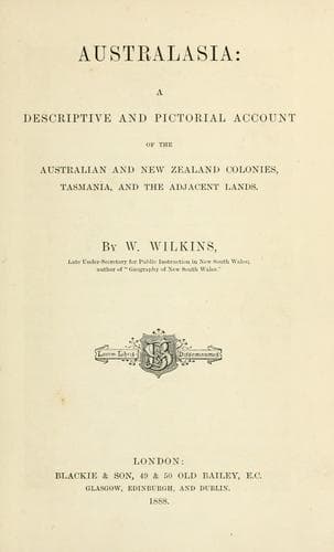 Tapa de Australasia