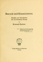 Tapa de Barock und Klassizismus