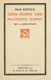 Tapa de Über Bühne und bildende Kunst