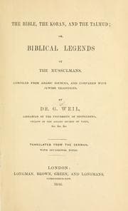 Tapa de The Bible, the Koran, and the Talmud