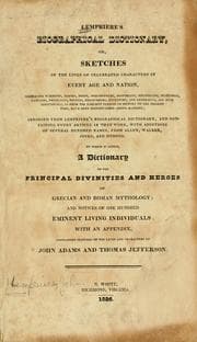 Tapa de Biographical dictionary