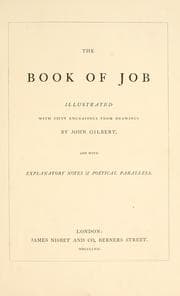 Tapa de The book of Job