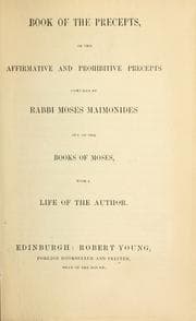 Tapa de Book of the precepts