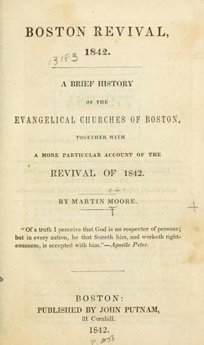 Tapa de Boston revival, 1842
