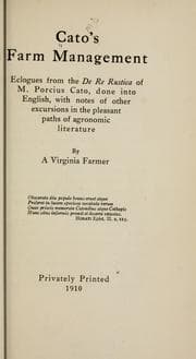 Tapa de Cato's farm management