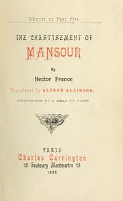 Tapa de The chastisement of Mansour