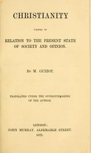 Tapa de Christianity viewed in relation to the present state of society and opinion