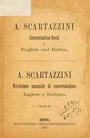 Tapa de Conversation-book in English and Italian -
