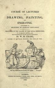 Tapa de A course of lectures on drawing, painting, and engraving