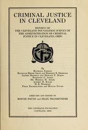 Tapa de Criminal justice in Cleveland