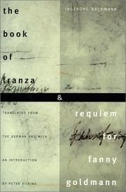 Tapa de The book of Franza & Requiem for Fanny Goldmann