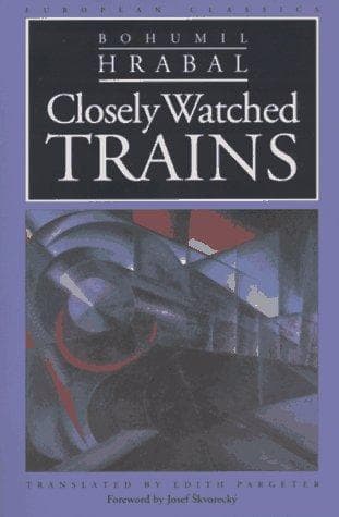 Tapa de Closely watched trains