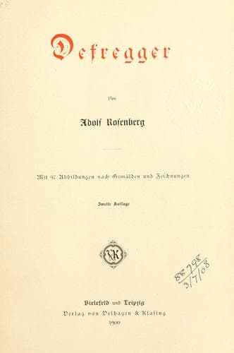 Tapa de Defregger