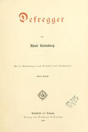 Tapa de Defregger