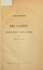 Tapa de Del "Caffè"